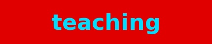 teaching